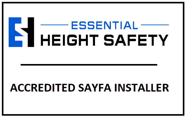 Sayfa Group Trained And Accredited Installer Essential Height Saefety.